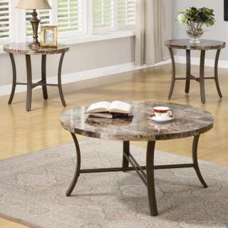 3pc Occasional Table Coffee Table36x36x19 Coaster #  