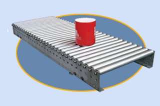 STEEL MICRO ROLLER CONVEYOR ROLL A WAY ALL SIZES NEW  