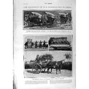 1900 WAR AMBULANCE WAGGON JAIPUR RAJPUTANA TRAIN FRANCE 