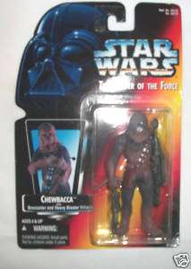 New 1995 Star Wars Power Of The Force Chewbacca Figure  