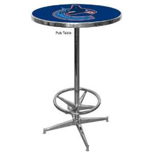  NHL Officially Licensed Vancouver Canucks Pub Table: Home 