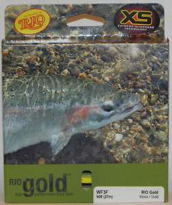 RIO GOLD WF6F MOSS/GOLD FLY LINE NEW WEIGHT FORWARD  