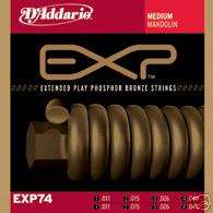 Addario EXP74 Phosphor Bronze mandolin Strings medium  