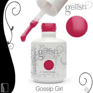 Gelish Soak Off .5 oz Gossip Girl Gel Nail Color UV Manicure Harmony 