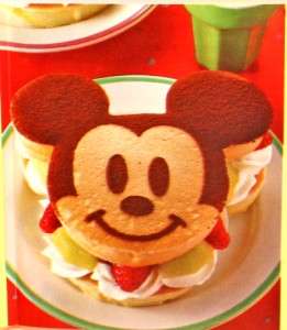 Mickey Mouse PANCAKE fry egg Cookie mold + STENCIL C52a  