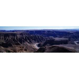  View of a Canyon, Fish River Canyon, Namibia Stretched 