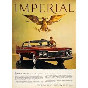   Chrysler Imperial Crown Burke Amey   Original Print Ad