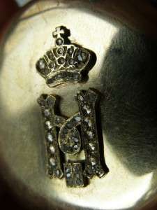 WOW! Mega rare Imperial Russian award gold&diamonds Longines pocket 