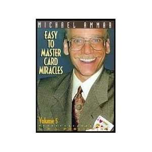   Master Cards Miracles with Michael Ammar Volume 5 VHS 