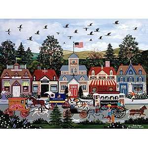   Scott american folk art RUSH HOUR 1000 Piece Puzzle: Toys & Games