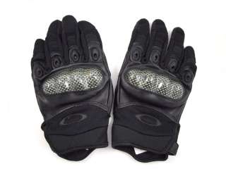  Tactical Gloves Leather Sport Glove Motorcycle Protection Size L