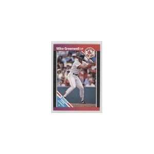   1989 Donruss Grand Slammers #5   Mike Greenwell: Sports Collectibles