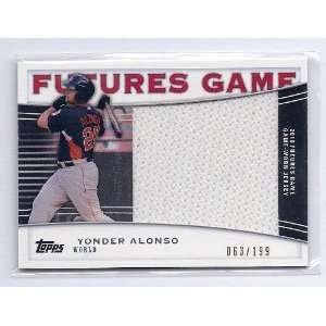  2010 Topps Pro Debut Futures Game Used Jersey Yonder 