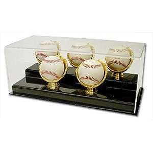  BCW Deluxe Acrylic Five Gold Glove Baseball Display 