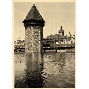   Wasserturm Water Tower   Original Photogravure: Home & Kitchen