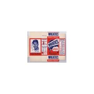  Bob Feller Autographed Vintage Wheaties Mini Box (unfolded 