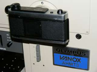 OLYMPUS VANOX AHMT3 MICROSCOPE + SONY VIDEO + SOFTWARE  