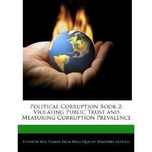 Political Corruption Book 2 Violating Public Trust and 