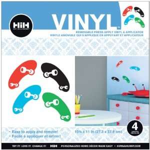  Westrim Hip In A Hurry Vinyl Paint Rub ons 10.75x11 