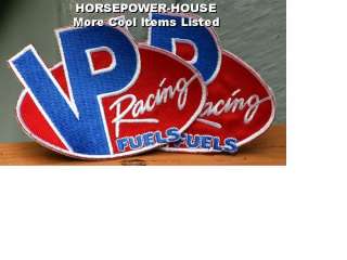 VP RACING FUEL PATCH for LEATHERS RACE COAT JACKET  