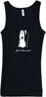 Shirt/Tank   Just Married   marriage wedding vows  