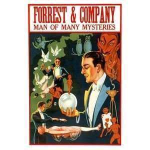  Forrest & Company Man of Many Mysteries   20x30 Gallery 