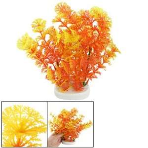  Como Orangered Orange Plastic Hottonia Inflata Plants 