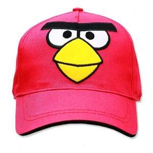  ANGRY BIRDS Kids Boys Licensed Baseball Cap Hat  Red 
