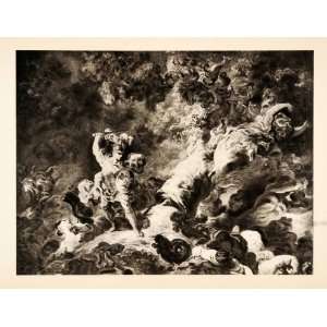   Jean Honore Fragonard Art   Original Photogravure