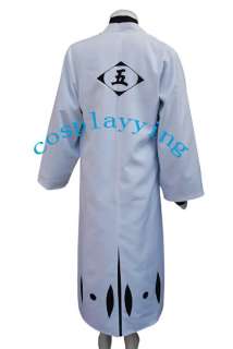 Bleach 5th Captain Aizen Sousuke Cosplay Costume  