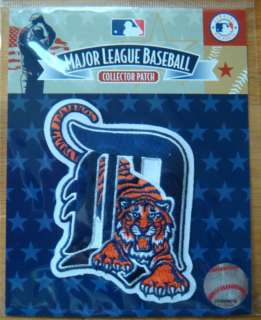MLB Baseball Emblem Patch Detroit Tigers Secondary Logo  