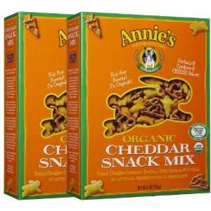 Annies Homegrown Organic Snack Mix Bunnies Cheddar  