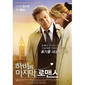  Last Chance Harvey (2009) 27 x 40 Movie Poster Korean 
