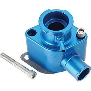   53007 Intake Manifold Fill Neck Kit   Blue Anodize Automotive