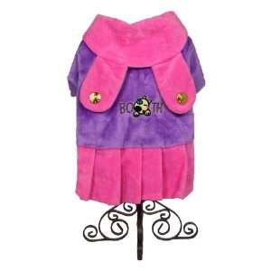 Dog and Cat Very Cute High Quality Purple/Pink DRESS   Small   Purple 