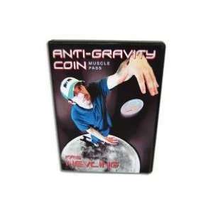  Anti Gravity Coin aka Muscle Pass   Magic Trick DV Toys & Games