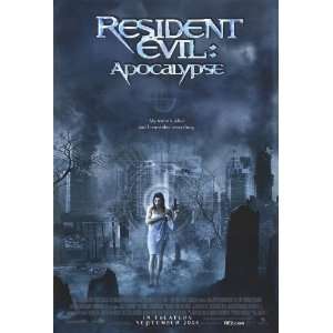  Resident Evil Apocalypse Movie Poster (27 x 40 Inches 