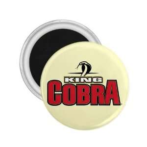  King Cobra Malt Liquor Souvenir Magnet 2.25  