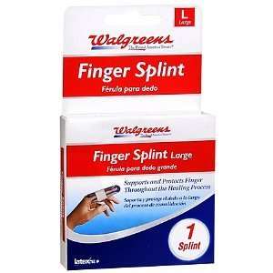   Finger Splint Large, 1 ea Health & Personal 