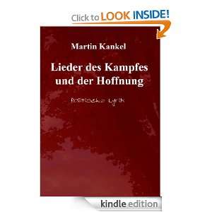 Lieder des Kampfes und der Hoffnung Politische Lyrik (German Edition 