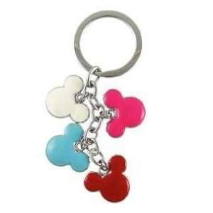  Mickey Mouse Face 4 in 1 Set Keychain Automotive