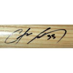 Chris Carter Autographed Bat Sports Collectibles