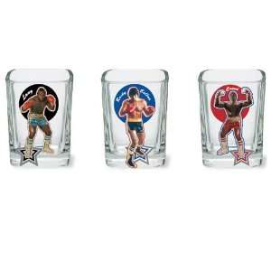  Officially Licensed Rocky Boxers Square Shot Glass 