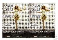 ULTRA RARE Mariah Carey The Voice The Hits Concert Card  