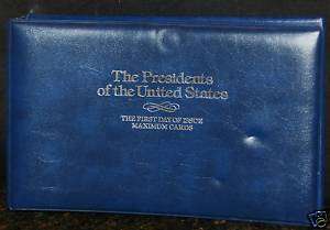Presidents United States First Day Issue Maximum Cards  