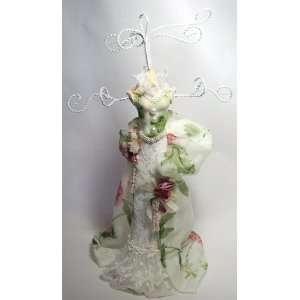   Chiffon Dress Tea Party Dress Mannequin Jewelry Stand 