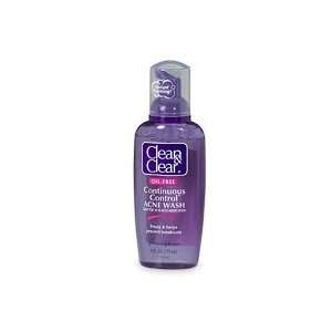  Clean & Clear Acne Wash, Oil Free 6 fl oz (177 ml) Beauty
