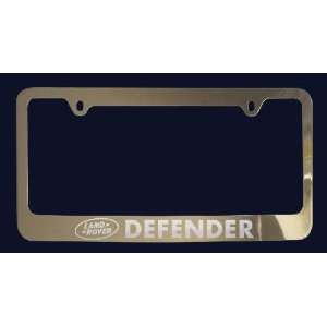  Land Rover Defender License Plate Frame (Zinc Metal 
