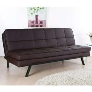   Living Heritage Brown Double Cushion Convertible Sofa