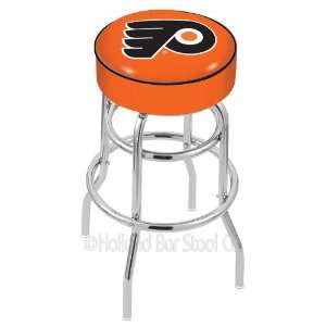   Philadelphia Flyers NHL Hockey Orange L7C1 Bar Stool: Sports